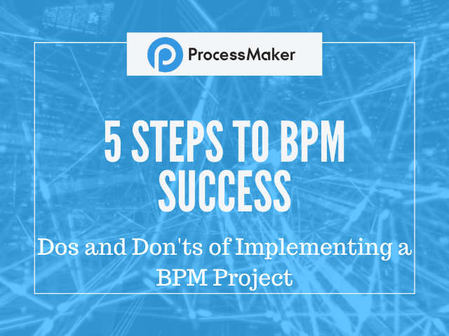 5 Steps to BPM Success Ebook