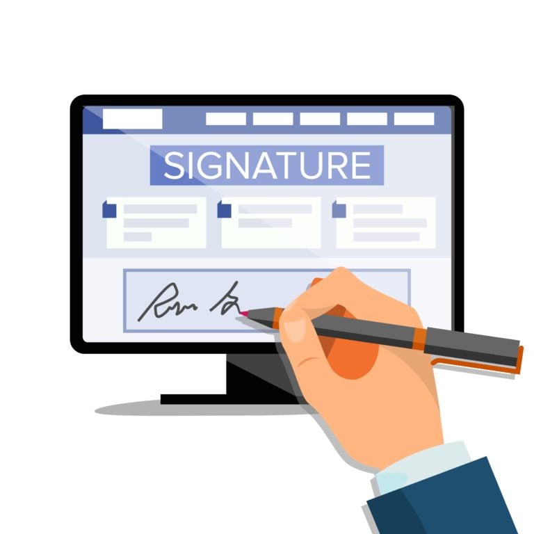 e-signatures