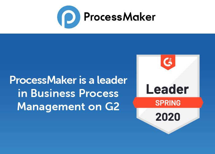 ProcessMaker Named BPM Leader by G2 Crowd for Spring 2020