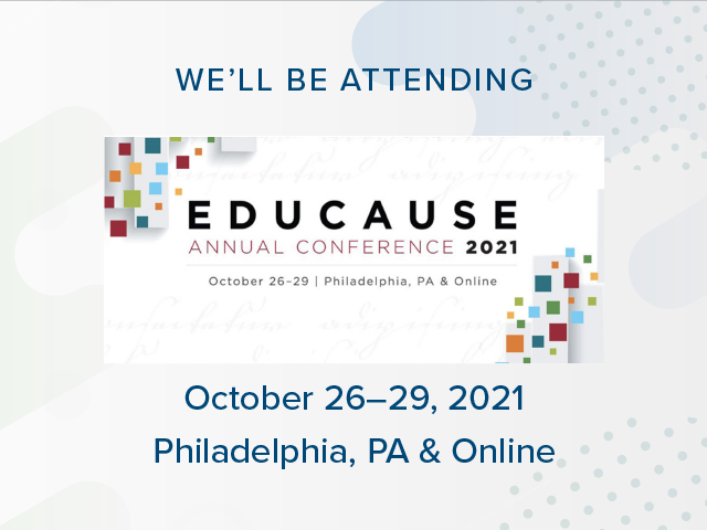 EDUCAUSE Annual Conference ’21