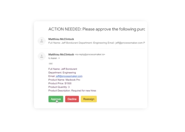 Approve or Reject Requests