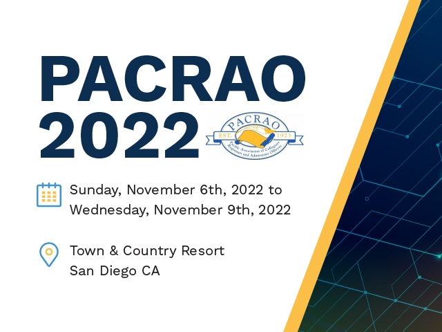 PACRAO 2022 Annual Conference