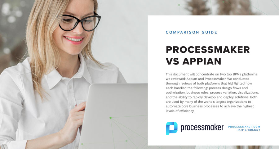 About the ProcessMaker vs Appian Comparison Guide