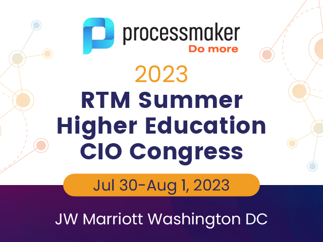 2023 RTM Summer Higher Education CIO Congress
