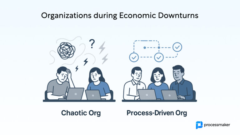 Organizations during economic downturns